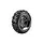 LOUISE CR-Mallet Super Soft Crawler Tyre 1.9" class tyre 12mm hex Chrome Black