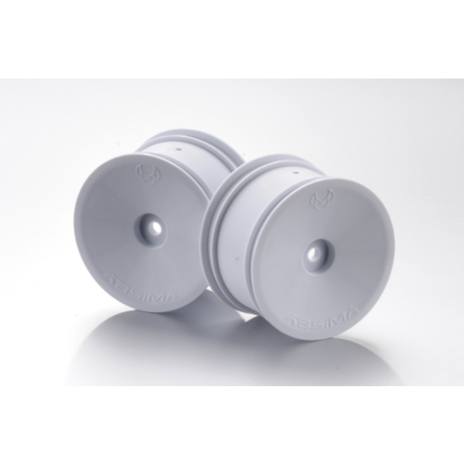 Absima 1/10 Off-Road 2WD/ 4WD Racing Rear Rims 12mm White
