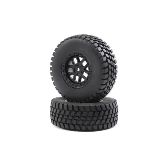 Losi Alpine Wheel and Tire Mounted, 2pcs, Baja Rey
