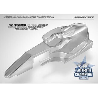 XRAY XRAY X1 1/10 FORMULA BODY – WORLD CHAMPION EDITION - XY379702
