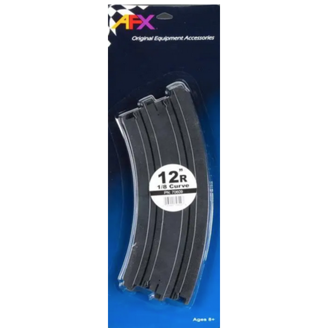 AFX 12in 1/8 CURVE TRACK 1 PAIR