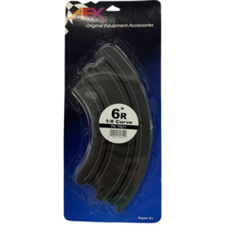 AFX AFX 6in CURVE TRACK 2 PACK