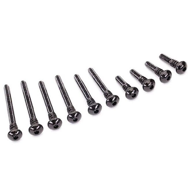 TRAXXAS SUSPENSION SCREW PIN SET FRONT OR REAR (HARDENED STEEL)