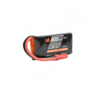 SPEKTRUM Spektrum 800mah 1S 3.7v 30C Smart LiPo Battery with JST Connector