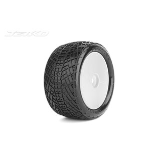 JETKO Jetko 1/10 Buggy 2&4WD Rear-POSITIVE/Dish/White Rim/SUPER Soft [2007DWSSG] PRE MOUNTED