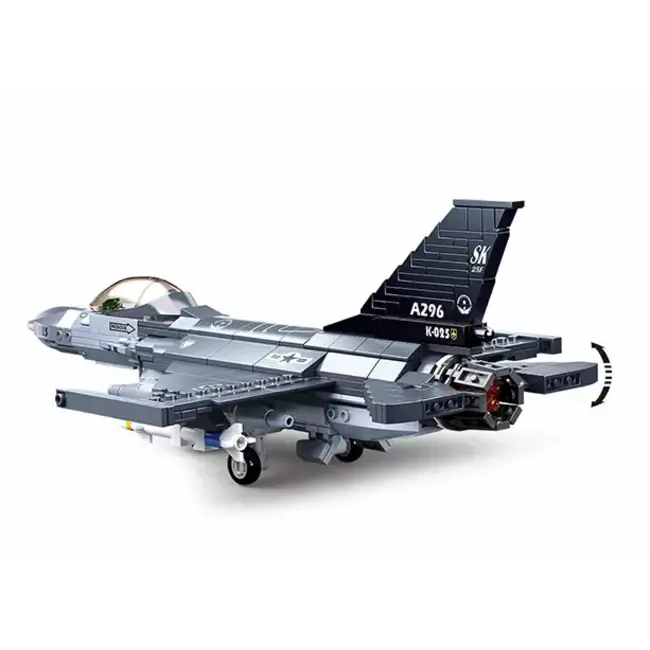 Sluban - B0891 MODEL BRICKS F-16C FALCON FIGHTER 521 PCS AGES 10+ C12