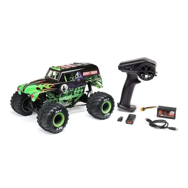 Losi Mini LMT 1/18 Grave Digger 4wd Monster Truck RTR