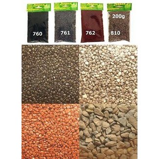 JORDAN Jordan 762 200G BROWN BALLAST (HO/N/Z Scale)
