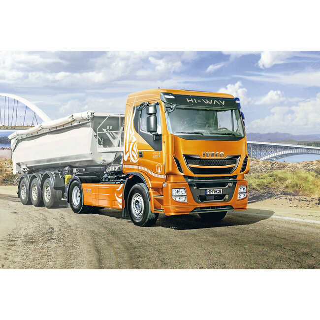 ITALERI IVECO HI-WAY 480 E5 (LOW ROOF) UPGRADED MOULD 1:24