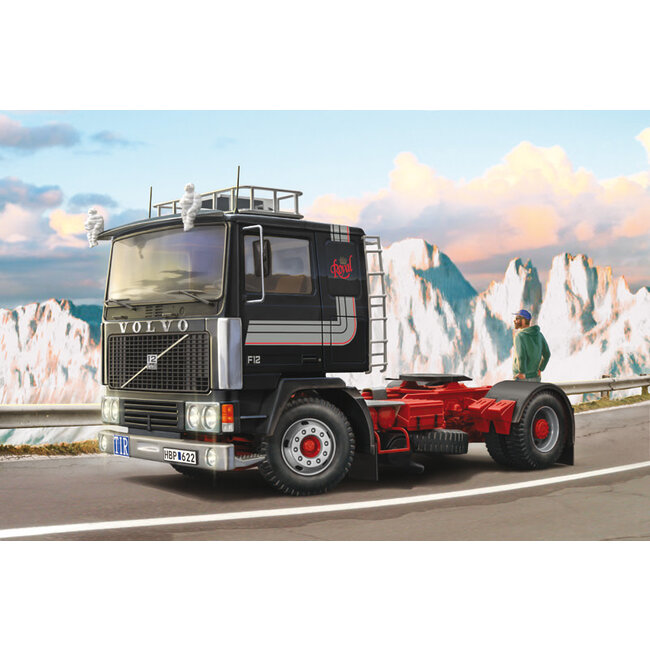 ITALERI VOLVO F12 INTERCOOLER (LOW ROOF) WITH ACCESSORIES