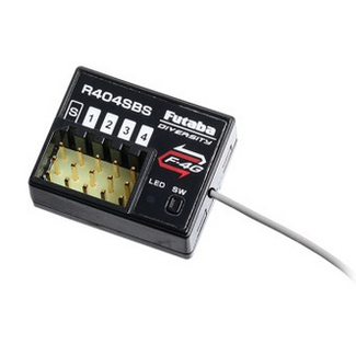 FUTABA Futaba R404SBS  4-Channel 2.4GHz F4G system only  SURFACE Receiver