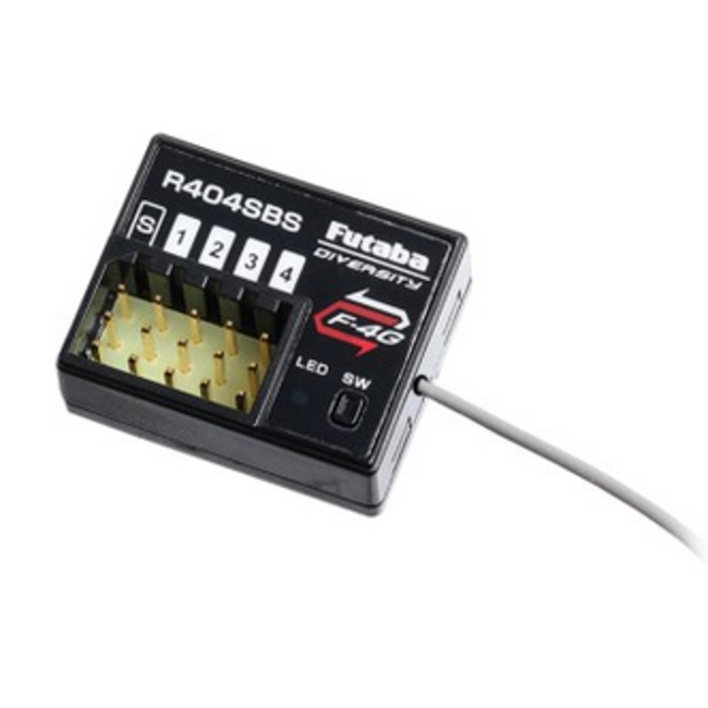 Futaba R404SBS  4-Channel 2.4GHz F4G system only  SURFACE Receiver