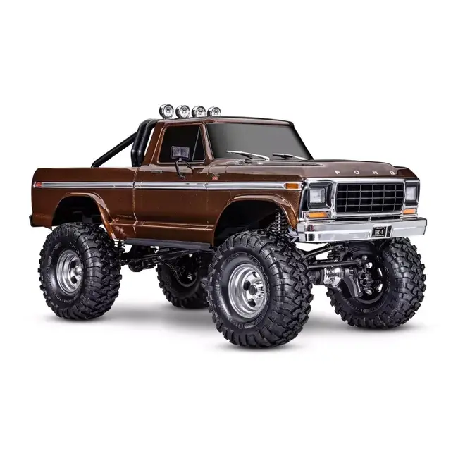 TRAXXAS TRX-4 HIGH TRAIL EDITION WITH 1979 FORD F-150 TRUCK BODY 1/10 SCALE 4WD
