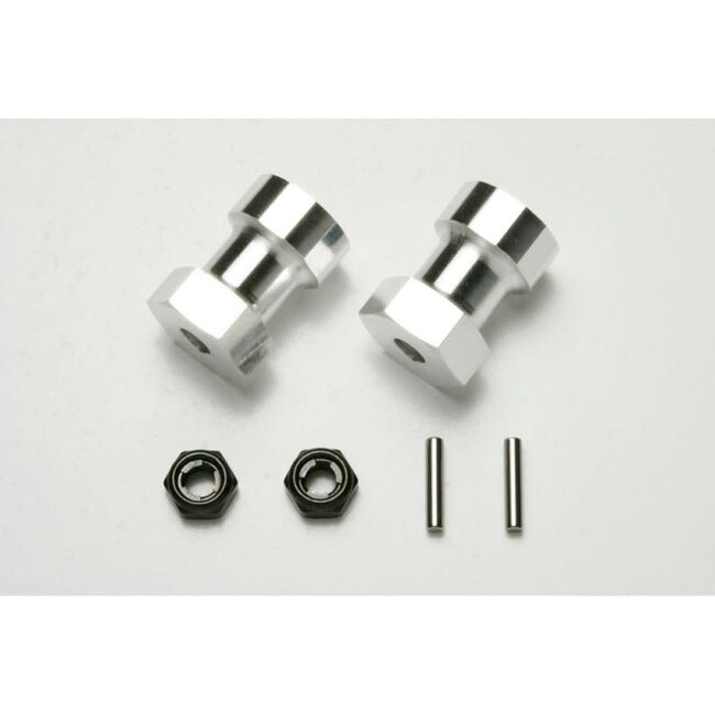 TAMIYA FROG 2005 ALU. WHEEL-ADAPTER TO HEX WHEELS SUITS FROG GRASSHOPPER  HORNET