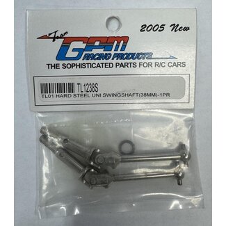 GPM GPM TL-01 HARD STEEL UNIVERSAL SWING SHAFT 38mm 1 pair