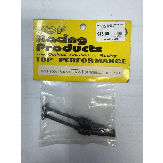 TOP RACING PRODUCTS TA02W FRONT UNIVERSAL SHAFT SETS