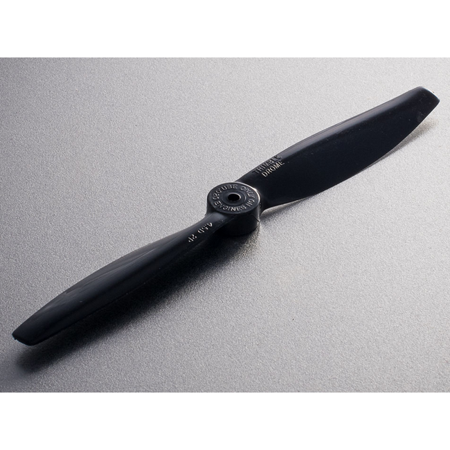 Cox .020 Racing Propeller 4 x 2.5  1 PROP BLACK OR GREY