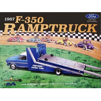 MOEBIUS MODELS Moebius models 1967 f-350 ramp truck  1/25