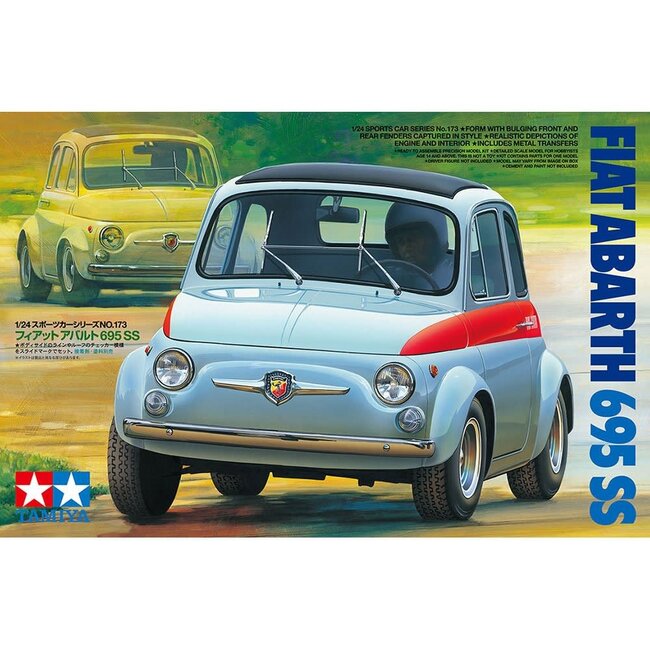 TAMIYA 1/24 FIAT ABARTH 695 SS