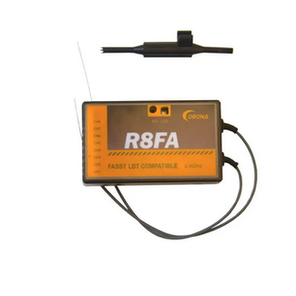 GRAUPNER CORONA FUTABA COMPATABLE FASST  8CH RECEIVER SUITS TM7 TM8 TM10 T6EX 7C 8FG 10CG 12FG