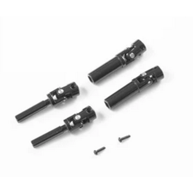 FMS Upgrades - FCX24 METAL UNI JOINT SET   For Smasher, Power Wagon, K5 Blazer, Lemur, Unimog 421