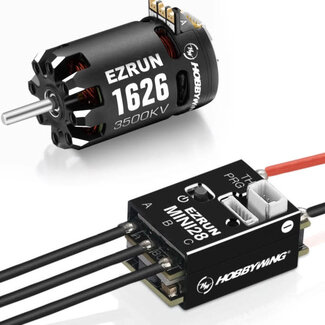 HOBBY WING HOBBYWING COMBO MINI 28 1626D 3500KV BRUSHLESS CONVERSION SUITS  MOST 1/18 1/14 CRAWLERS