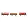HORNBY R60104 Triple Wagon Pack, Denaby Colliery, Leicester Co-Op & Hall & Co - Era 3