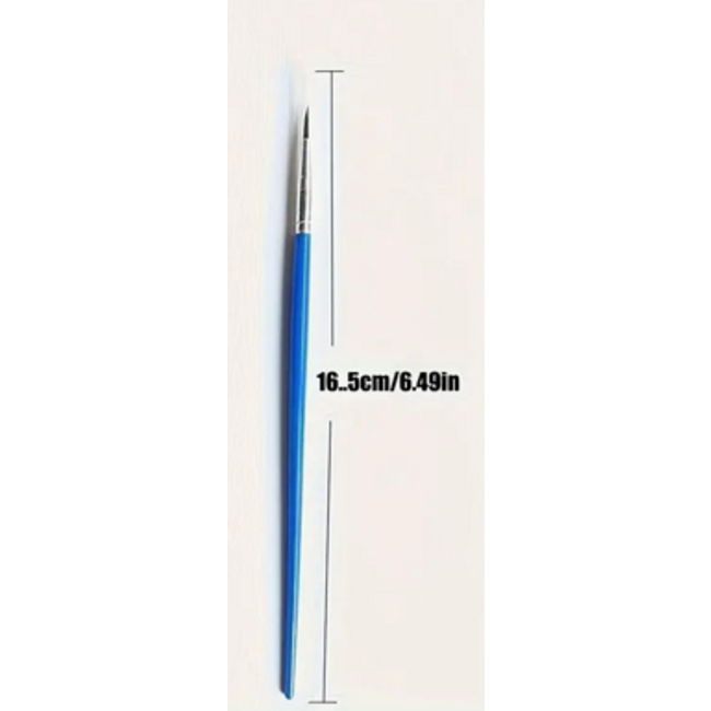 ACE BUDGET BLUE POINT  TIP BRUSH HAIR ( BLACK BRISTLES )