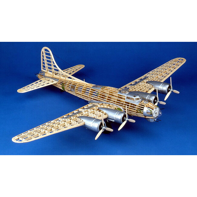 GUILLOWS B-17 FLYING FORTRESS 1/28 SCALE 45" SPAN