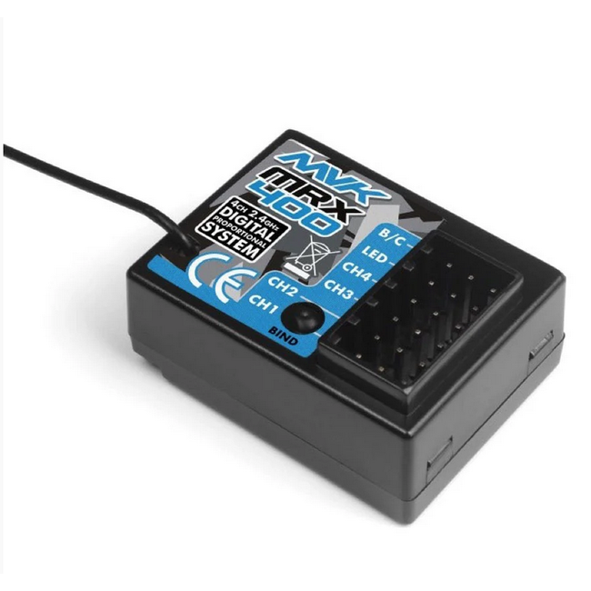 MAVERICK 2.4GHZ 4CH RECEIVER WITH BUILT IN FAILSAFE MRX-400