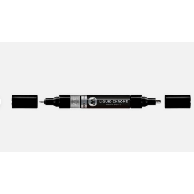 MOLOTOW TWIN 1.5x4mm DOUBLE ENDED CHROME MARKER PEN
