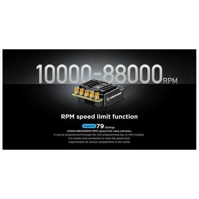 HOBBYWING XERUN XR10 STOCK SPEC G2 100A  ESC REV POLARITY PRO SPEED CONTROLLER 2S