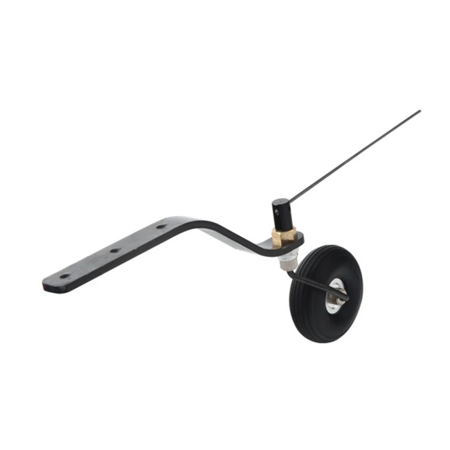 HY CARBON FIBRE TAIL WHEEL SET 85CC-100CC LENGTH 190mm WITH 1 3/4 ALLOY TAIL WHEEL
