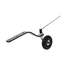 HY CARBON FIBRE TAIL WHEEL SET 85CC-100CC LENGTH 190mm WITH 1 3/4 ALLOY TAIL WHEEL