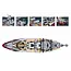 Sluban BISMARCK BATTLESHIP 1/350 1/450   1849 PCE AGE 12+