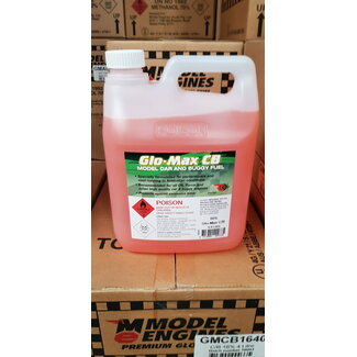 GLO-MAX CB FUEL 16% NITRO 4LT BLENDED SYNTHETIC & CASTOR OILS