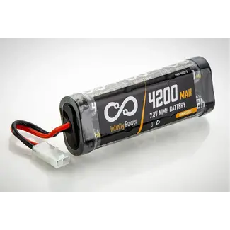 INFINITY 7.2V NIMH 4200MAH STICK PACK WITH TAMIYA CONNECTOR