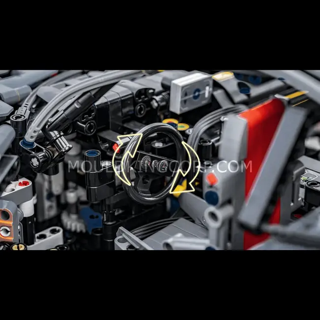 Mould King 13123 AMG GT Shadow Sports Car  Building Set | 2,872 PCS