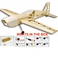DANCING WINGS EXTRA 330 BALSA KIT WS 1000mm weight : 800Gr Incl MTR ESC SERVOS  req 3s 1500-2200mah