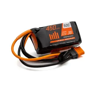 SPEKTRUM Spektrum 450mAh 3S 11.1V 50C LiPo Battery with IC2 Connector