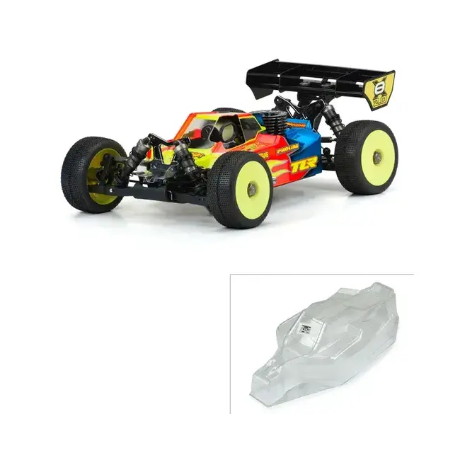 Proline 1/8 Axis Clear Body suit TLR 8ight X 2.0 and 8ight XE 2.0