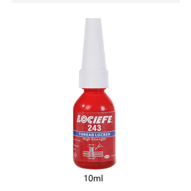 LOCTTLF THREAD LOCK MEDIUM STRENGTH 10ml LOCK TITE LOCKTITE THREADLOCKER
