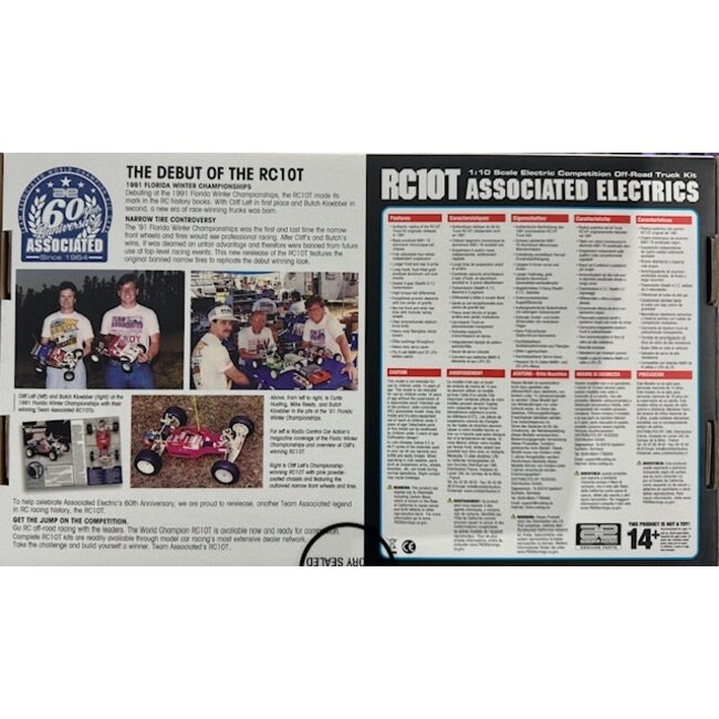 TEAM ASSOCIATED RC10T 2024 RE RELEASE LIMITED EDITION KIT