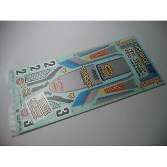 TAMIYA Tamiya Nova Fox Model 58577 Decal Sticker Sheet from The Re Re Kit 9495791