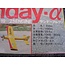 YOSHIOKA SUNDAY ALPHA  4ch HIGH WING KIT 15-25 1.19mt span 1973 Vinatge kit
