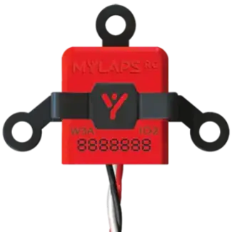MYLAPS MYLAPS  TRANSPONDER RC4 RED STANDARD 3 WIRE WITH MOUNT