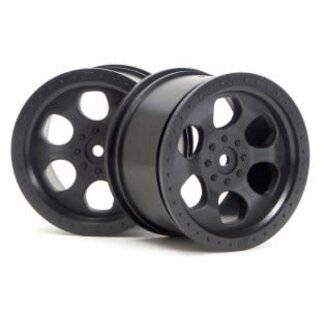 HPI HPI #3116 - 6 SPOKE WHEEL BLACK (83x56mm/2pcs)