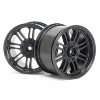 HPI HPI #3136 - 8 SPOKE WHEEL BLACK (83x56mm/2pcs)
