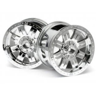 HPI HPI #3262 - RINGZ WHEEL SHINY CHROME (83x56mm/2pcs)