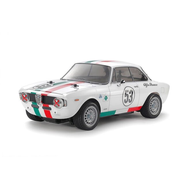 TAMIYA RC ALFA ROMEO GIULIA SPRINT MB-01 1/10 KIT 1060 ESC INCLUDED REQUIRES TX, RX,, BATTERY CHARGER